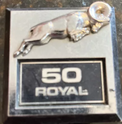 Dodge Ram 50 Royal Ornament Emblem Part Gas 4x4 Pick-Up Truck Vintage Diesel Oil • $7.99