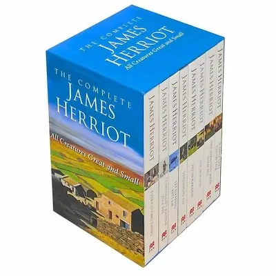 £20.99 • Buy Complete James Herriot 1-8 Box Collection 8 Books Set The Lord God Made Them All