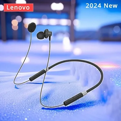 Lenovo HE05 Earphones Bluetooth Wireless Neckband Sports Headphones *NEW* *SALE  • £8.99