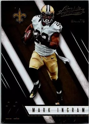 2016 Panini Absolute #55 Mark Ingram • $1.75