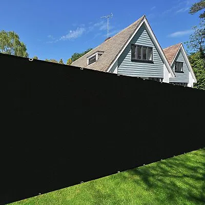 4' 5' 6'x50' Windscreen Privacy Fence Screen Shade Cover Fabric Tarp Mesh Garden • $34.03
