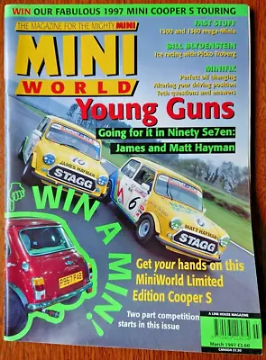 Mini World Magazine March 1997 John Cooper Garages S Touring • £2.99