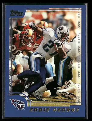 Eddie George 2000 Topps #160 • $1.95