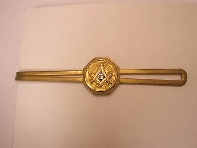 Masonic Antique Vintage Tie Bar Clip Mason Scottish Rite Shriners • $27.49