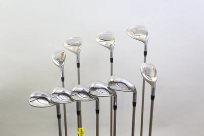 $254.27 • Buy Adams Idea A12OS 3, 5, 7 Wood 5-9, PW, SW Iron Set RH Graphite Shafts Ladies