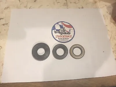 VINTAGE RACING GO KART NOS McCULLOCH RUBBER COATED SEALS 101 93 92  • $19.99