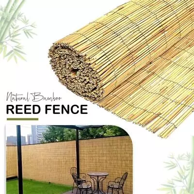 Bamboo Cane Screening Roll Natural Fence Panel Quality Fencing Garden Outdoor • £5.96