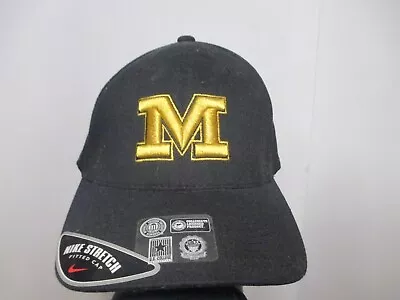 Nike Missouri Tigers Flex Fit Hat (one Size) Nwt Black Front & Back Swoosh Logos • $17.99