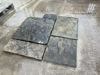 Reclaimed Smooth Rippled Original York Stone Paving Slabs £ 95 Per Sq Yard • £95