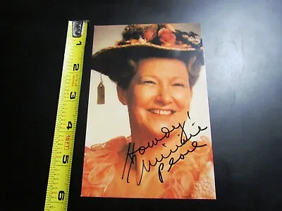 Minnie Pearl Signed Photo Postcard 2 • $60