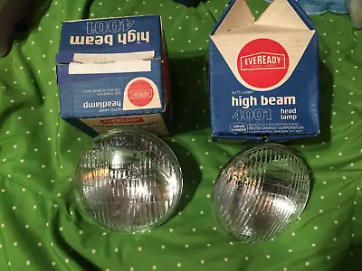 Vintage Westinghouse 5 3/4  Headlights Hi Beam New Matching Set US Made • $45