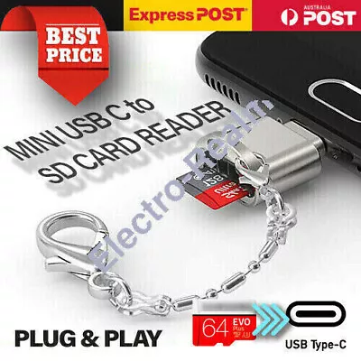 USB C Micro SD Card Reader Memory Card Adapter For IPhone New Macbook Samsung • $6.95