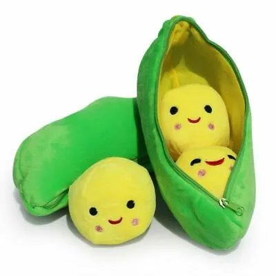 £8.59 • Buy 1 Set Toy Story Cartoon Little Peas Plush Toy 3 Peas In A Pod Soft Stuffed Dolls