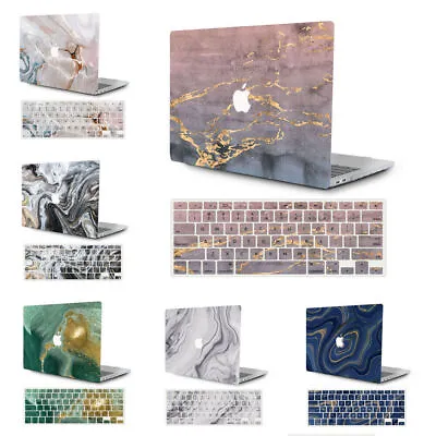 Marble Case Cover Shell+Keyboard Skin For Apple MacBook Pro Air 13 14 15 16 Inch • £20.39