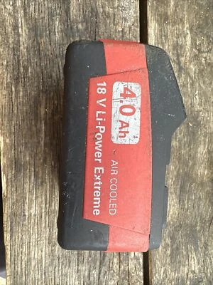 £29.99 • Buy Metabo 4.0Ah 18v Li-Ion CAS Battery Li-ion