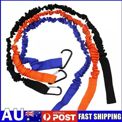 Stretchable Kayak Paddle Coiled Leash Fishing Lanyard Fishing Pole Tether • $11.96