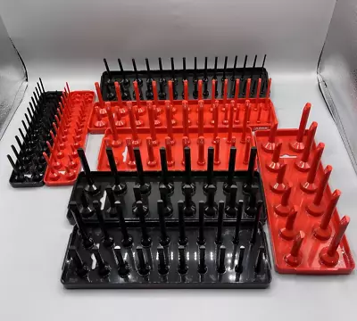 ARES 60141 – 8-Piece Metric & SAE Socket Keeper Socket Organizer Tray Set • $39.99