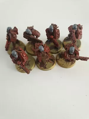 Fire Warriors Squad Tau X 7 Plastic Painted Warhammer 40k Games Workshop  • £8.75