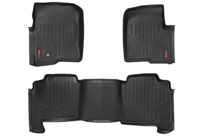 Rough Country Heavy Duty Floor Mats [Front/Rear] - 04-08 For Ford F-150 Crew Cab • $149.95