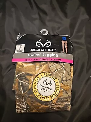 Realtree Camo Ladies Leggings Large NEW • $5