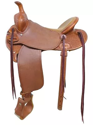 15.5 Inch New McCall Mclite Western All Around Saddle A276-1223 • $3235