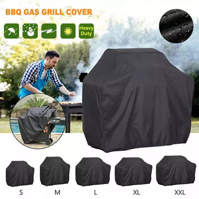 S-XXL Large BBQ Cover Heavy Duty Garden Patio Barbecue Grill Gas Protector • $19.79