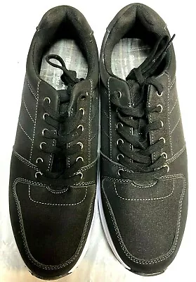 Weatherproof Vintage RUSSELL Men's Tennis Shoe Sneakers BLACK • $23.95