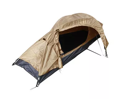 One Man Recon Coyote Tent - Army Military Walking Hiking Backpacking New • £100.95