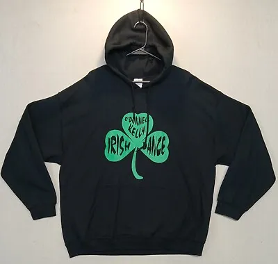 O'Donnell Kelly Irish Dance Sz XL Hoodie Clover Shamrock St. Patrick's Ireland  • $34.97