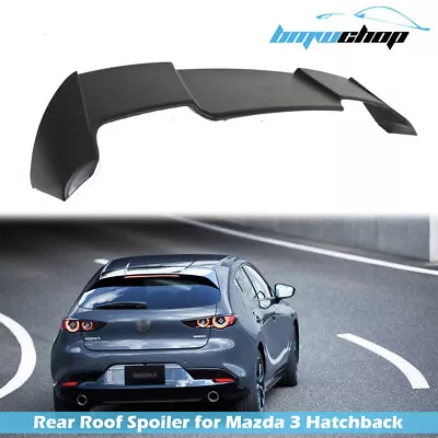 19-24 Unpainted Fit For Mazda3 Mazda 3 Bp Hatchback Rear Roof Spoiler Dto Design • $303.59