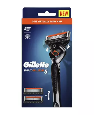 New Gillette Fusion Proglide 5 Flexball Razor With Blades Refill 2 Pack • $26