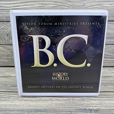 B.C. World History CD 20 Lectures Christian Vision Forum Mega Conference  • $19.99