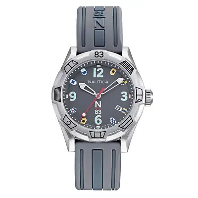 Nautica Men's Watch N-83 Polignano Grey NAPPOF901 • £40.99