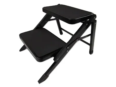 Caravan Double Folding Step Stool (Twin Non Slip Platform Foldable Lightweight) • £39.99