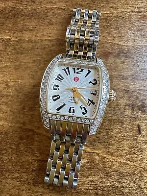 Authentic MICHELE Urban Petite Diamond Watch New Battery! • $227.50