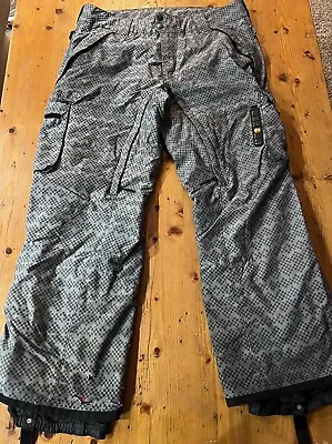 Extremely Rare Men’s Spyder ‘The Godfather’ Skull Candy Ski Pants Size Large. • $43