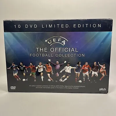 UEFA The Official Football Collection 10 DVD Limited Edition Boxset New • £17.99