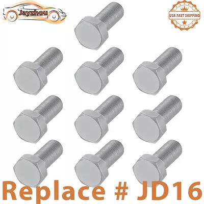 Front & Rear Wheel Hub Lug Bolts 9/16-18 X 1-1/8  For John Deere Tractor JD16 • $20.59