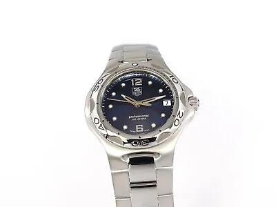 TAG Heuer Kirium WL111F Blue Sunburst Dial 38mm Stainless Steel WL111F.BA0701 • £600