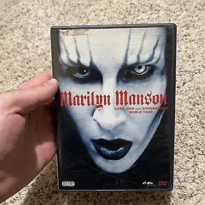 MARILYN MANSON - Guns God & Government World Tour DVD Free Shipping • $11.66