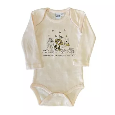 BNWOT Size 3-6m Disney Baby Girls Winnie The Pooh Bodysuit • $8.95