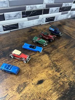Cars Vintage Toy Car Lot Includes Matchboxes Tootsie Hot Wheels Lesney • $5