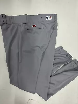 St. Louis Cardinals Majestic Authentic Solid Grey  Team Issued Pants 38x32 • $69.99