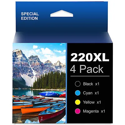 220XL 220 XL Ink Cartridge For Epson WF-2650 WF-2750 XP320 XP-420 Multi-pack • $9.99