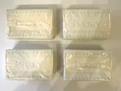 LOT OF 4 Vintage : IVORY BAR SOAP EACH SEALED 3 Oz. EACH ~ NEW SEALED • $7.99