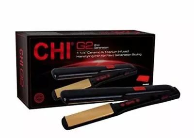 New CHI G2 Professional Hair Straightener 1.25  Titanium Infused Ceramic Plates • $53.50