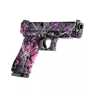 GunSkins Pistol Skin Camo Pre-Cut Wrap DIY Vinyl Kit For Glock 17 19 43 And 45 • $37.99