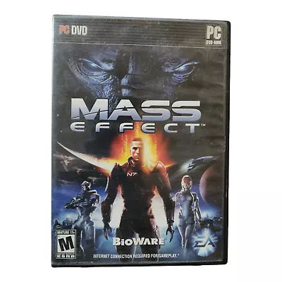 Mass Effect PC DVD BioWare Computer Video Game 2008 W/ Manual • $6.49