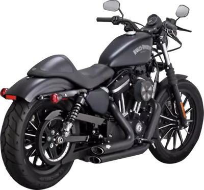 14-22 Harley Iron 883 Vance & Hines 47329 Short Shots Staggered Exhaust System • $899.99