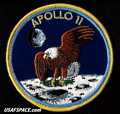 Rare Apollo 11 Lion Brothers Vintage Original Nasa Cloth Back Space Patch • $27.95